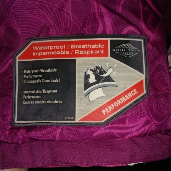 Columbia: Omni-Tech Waterproof Interchange Performance Jacket - Women's Size Med - Picture 15 of 16